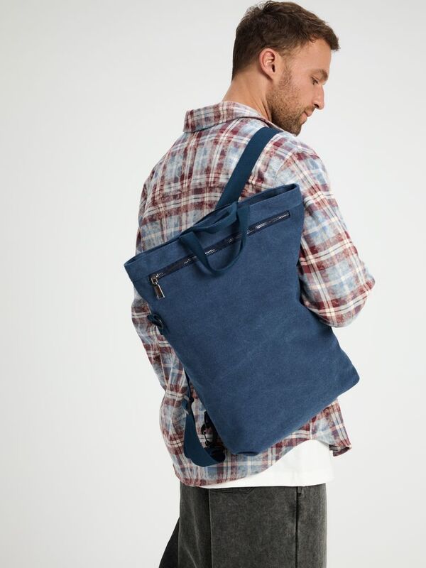 Рюкзак-шопер Casual, синий арт.16583.40