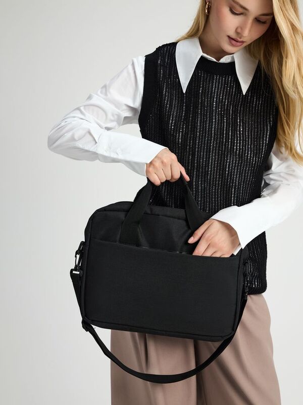 Сумка для ноутбука Delegate, черная арт.16585.30