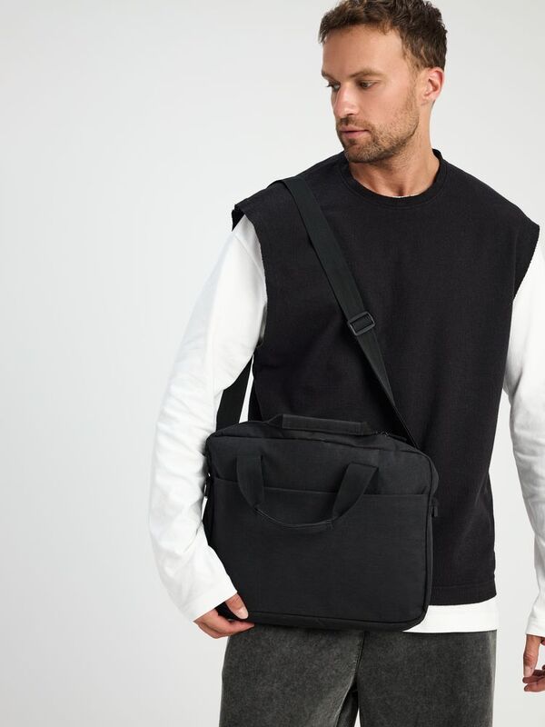 Сумка для ноутбука Delegate, черная арт.16585.30