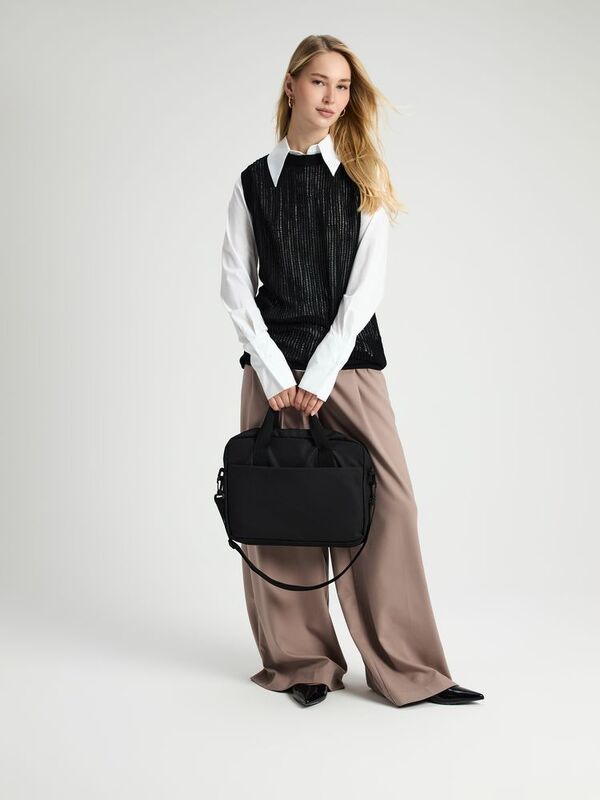 Сумка для ноутбука Delegate, черная арт.16585.30