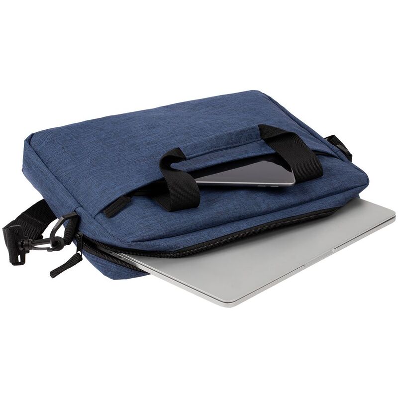 Сумка для ноутбука Delegate, синяя арт.16585.40