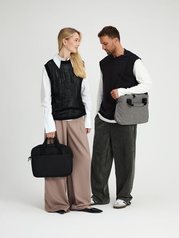 Сумка для ноутбука Delegate, серая арт.16585.10