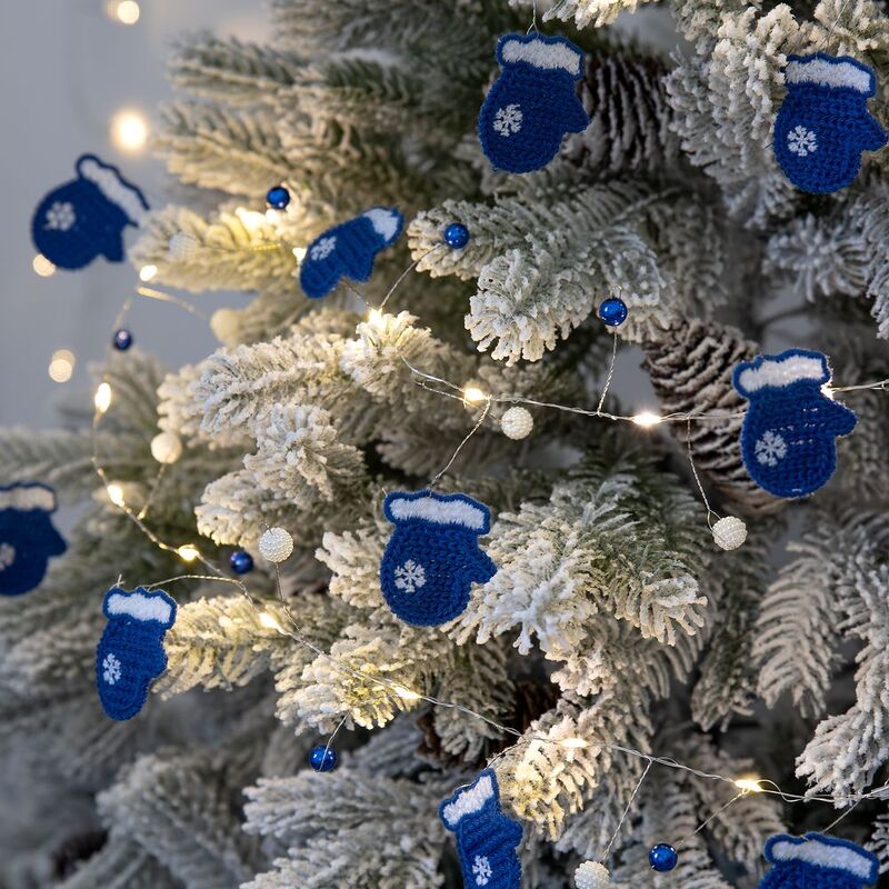 Гирлянда Merry Mittens, синяя арт.16953.40