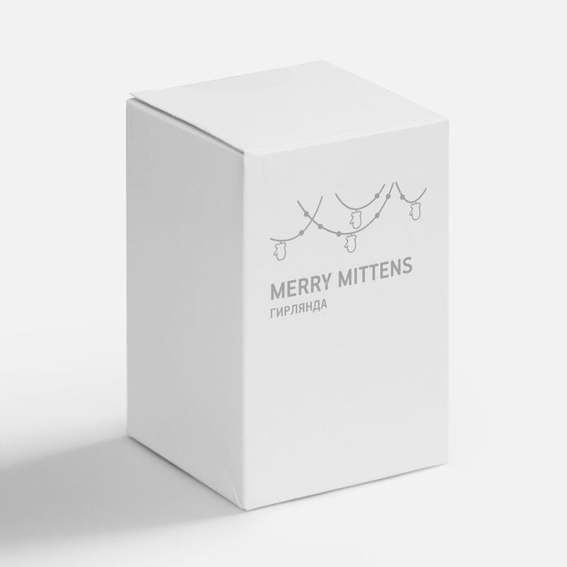 Гирлянда Merry Mittens, синяя арт.16953.40