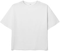 Футболка детская оверсайз Teezer, белая арт.16963.60