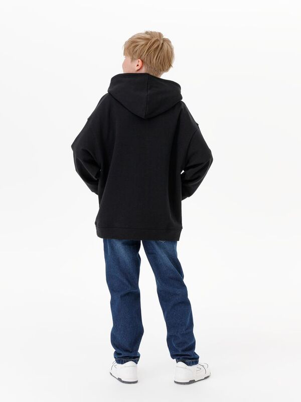 Худи детское оверсайз Houdini, черное арт.16964.30