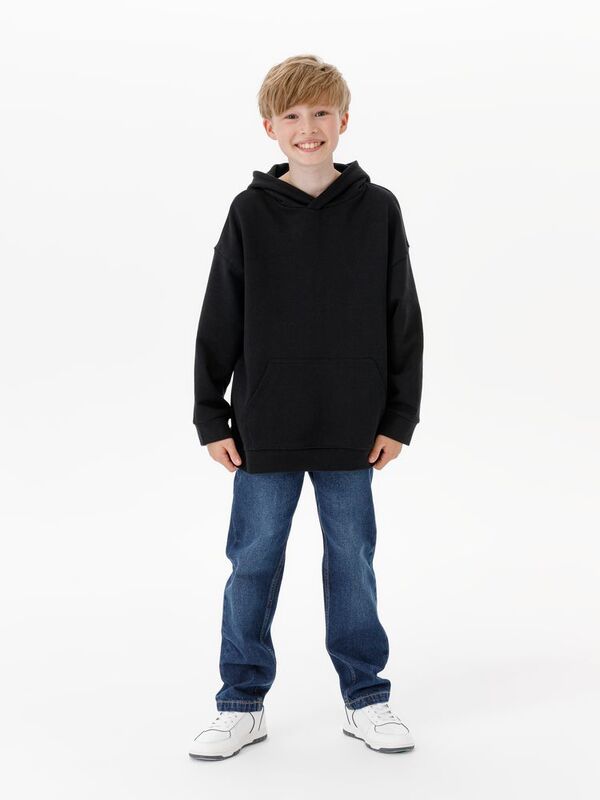 Худи детское оверсайз Houdini, черное арт.16964.30