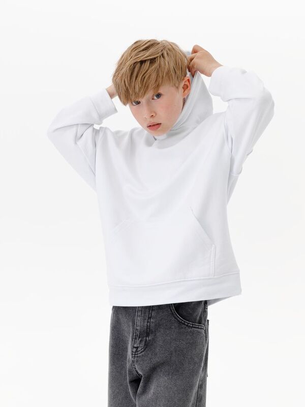Худи детское оверсайз Houdini, белое арт.16964.60