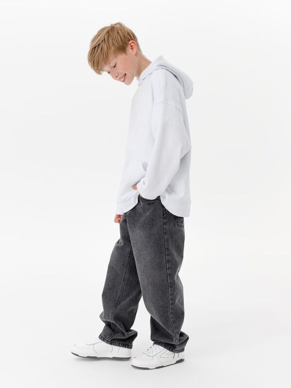 Худи детское оверсайз Houdini, белое арт.16964.60