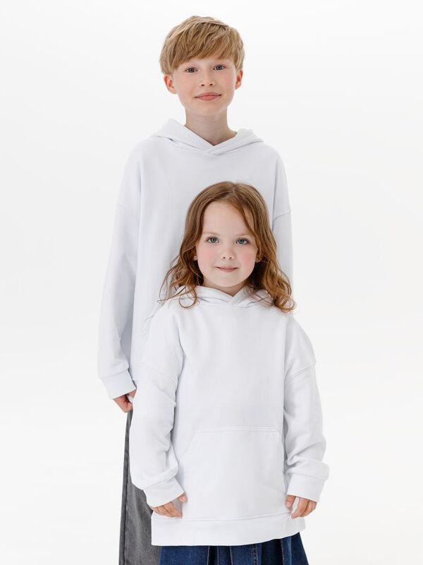 Худи детское оверсайз Houdini, белое арт.16964.60