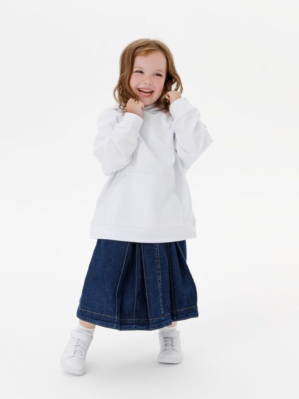 Худи детское оверсайз Houdini, белое арт.16964.60