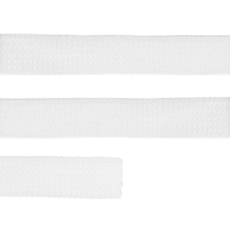 Плоский шнур Cord M, белый, 90 см арт.19710.60.90cm