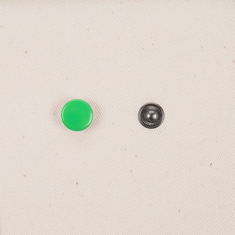Кнопка Clavis, M, зеленый неон арт.19717.94