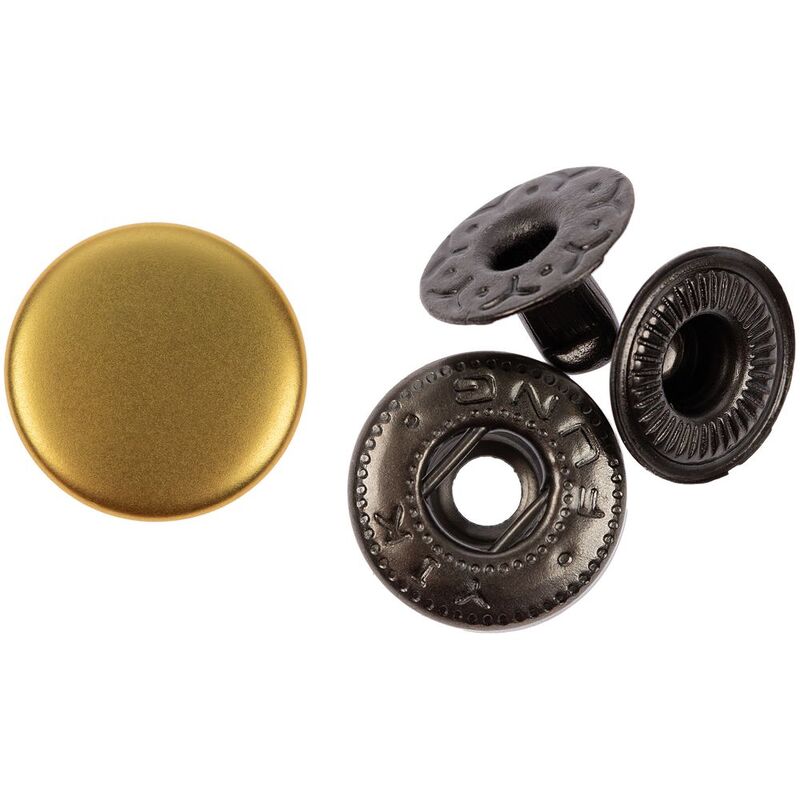 Кнопка Clavis, M, золотистая арт.19717.00