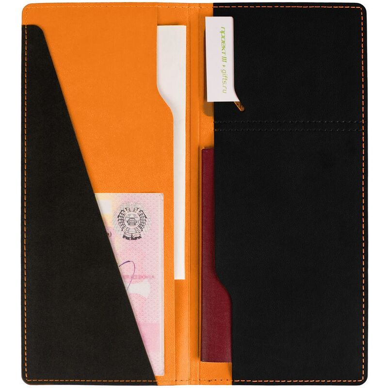 Дорожный органайзер Multimo, черный с оранжевым арт.17323.32