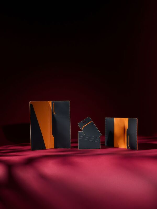 Дорожный органайзер Multimo, черный с оранжевым арт.17323.32