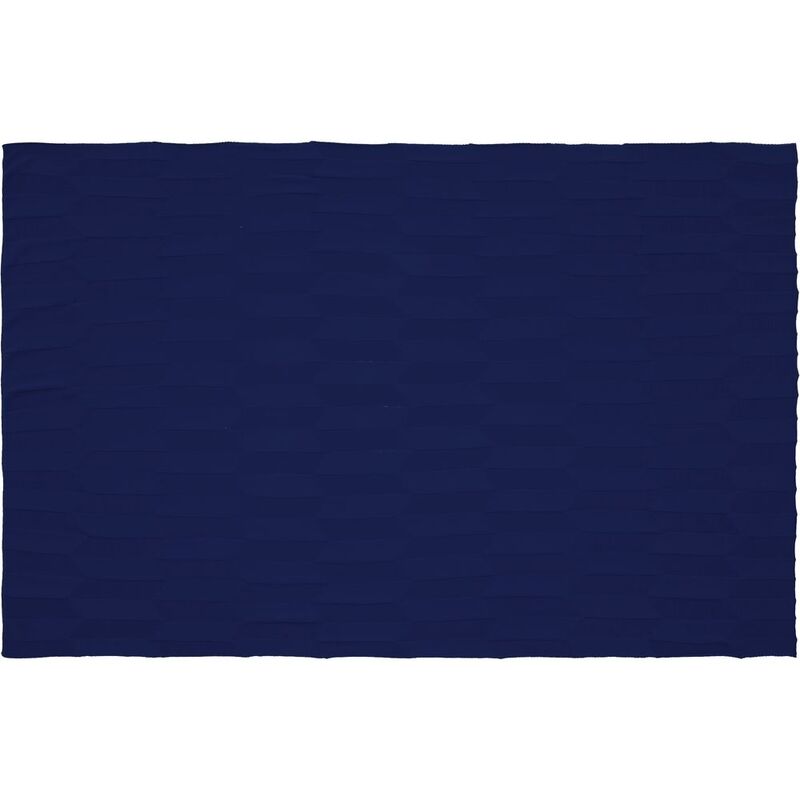 Плед Rombus, темно-синий (сапфир) арт.19623.41