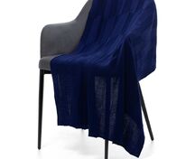 Плед Rombus, темно-синий (сапфир) арт.19623.41