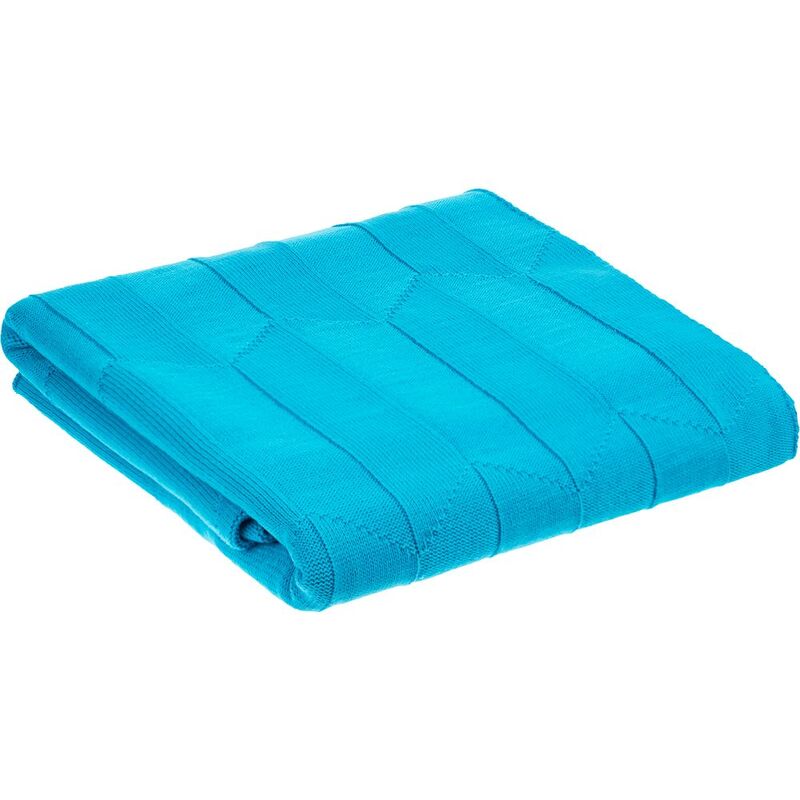 Плед Rombus, бирюзовый арт.19623.42