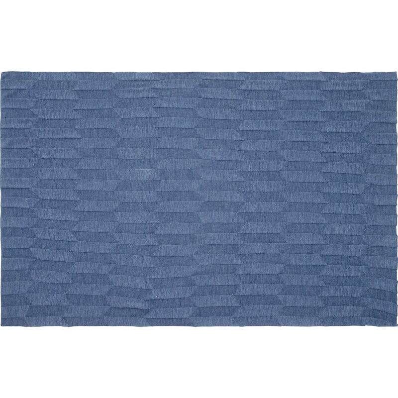 Плед Rombus, синий меланж (джинс) арт.19623.45