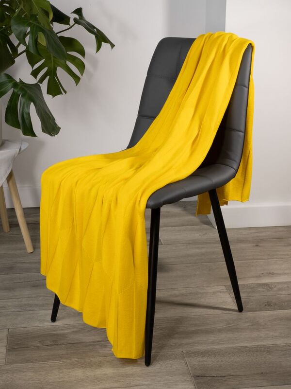 Плед Rombus, желтый арт.19623.80