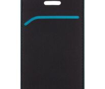 Чехол для пропуска Multimo, черный с бирюзовым арт.17623.49