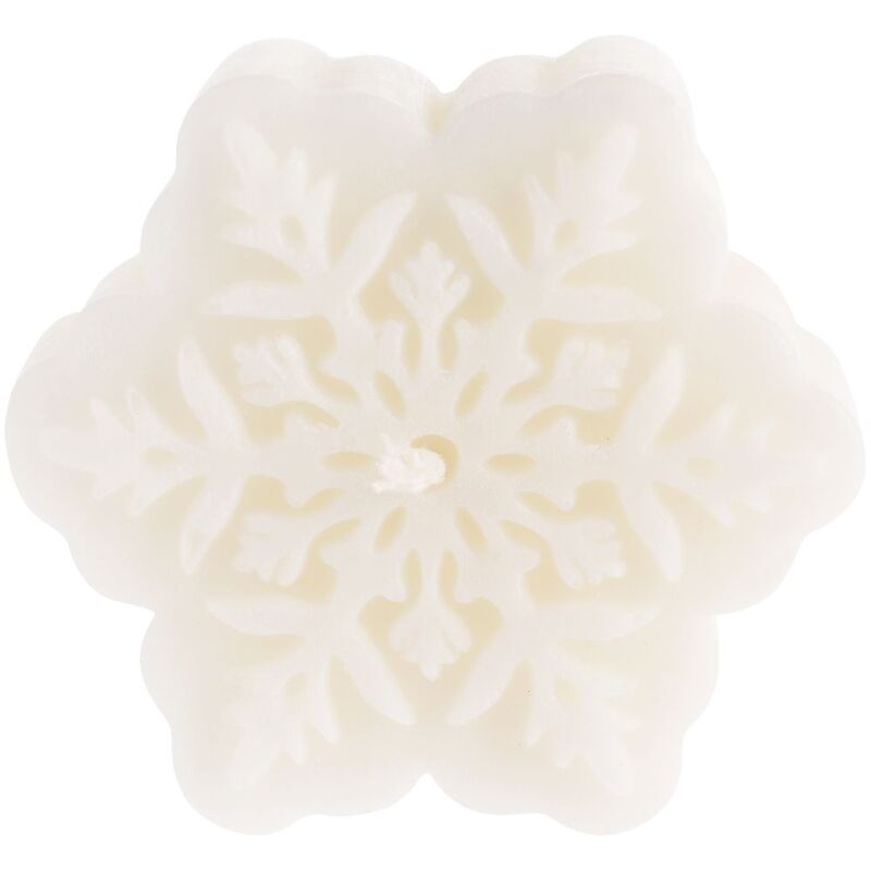 Свеча Snowlight 2, белая, 6 см арт.19339.60