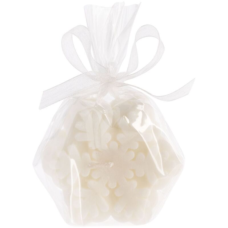 Свеча Snowlight 3, белая, 6 см арт.19340.60