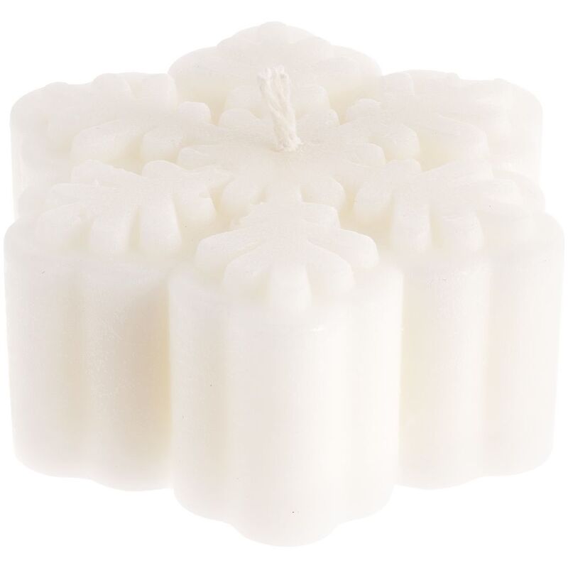 Свеча Snowlight 3, белая, 6 см арт.19340.60