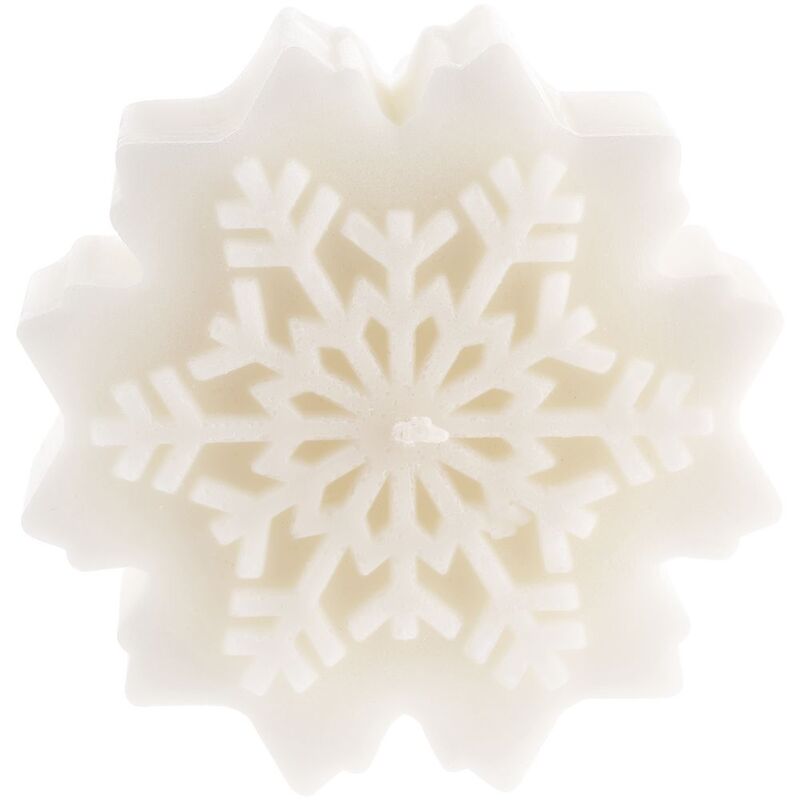 Свеча Snowflame 1, белая, 8 см арт.19341.60