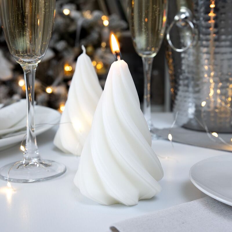 Свеча Sparklet, белая арт.19346.60