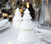 Свеча Snowtree, белая арт.19347.60