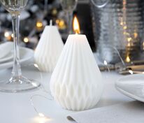 Свеча Pearfect, белая арт.19349.60