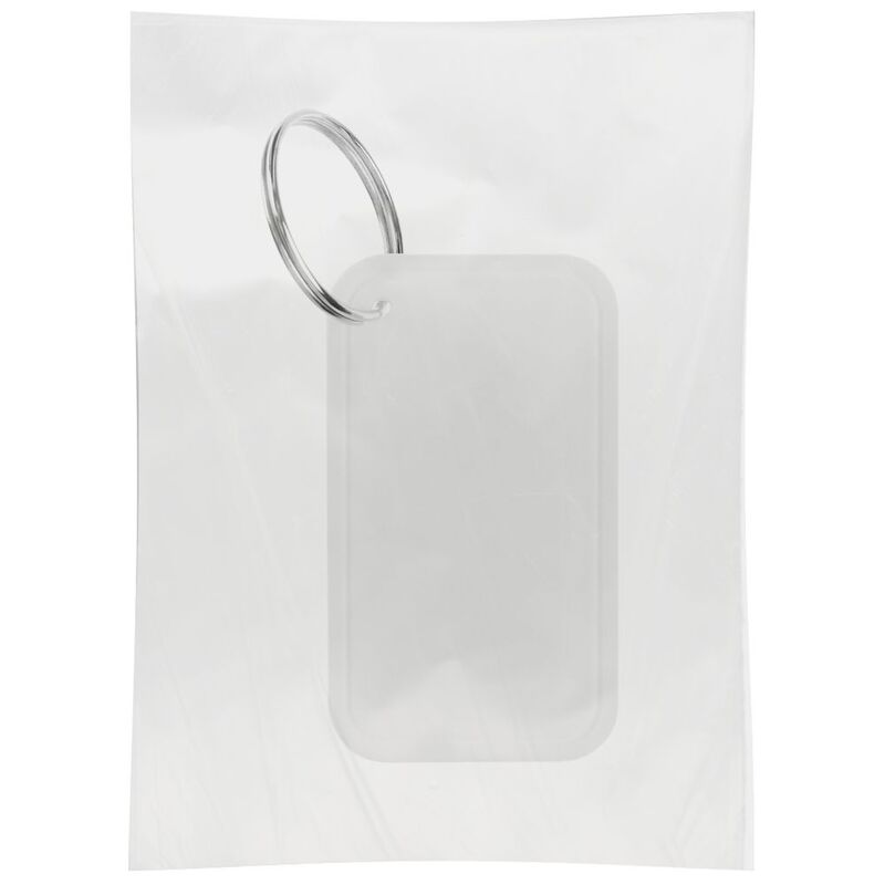 Брелок &laquo;Прямоугольник&raquo;, белый арт.16822.60