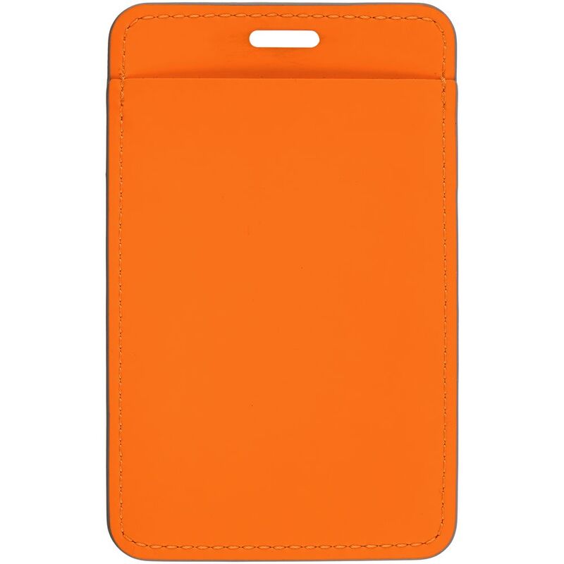 Чехол для пропуска Shall Simple, оранжевый арт.19094.20