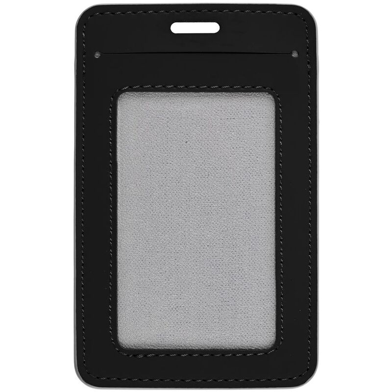 Чехол для пропуска Shall Simple, черный арт.19094.30