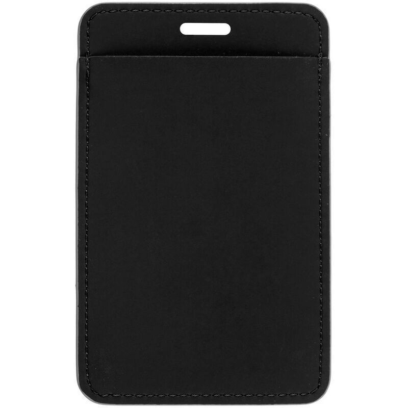 Чехол для пропуска Shall Simple, черный арт.19094.30