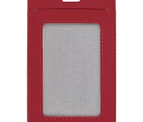 Чехол для пропуска Shall Simple, красный арт.19094.50
