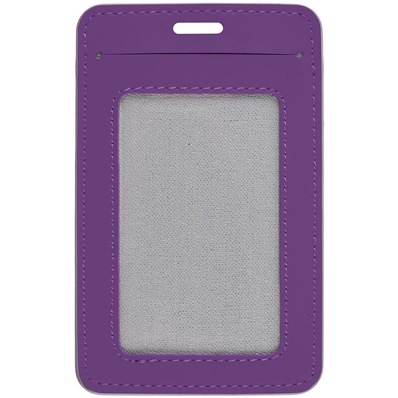 Чехол для пропуска Shall Simple, фиолетовый арт.19094.70