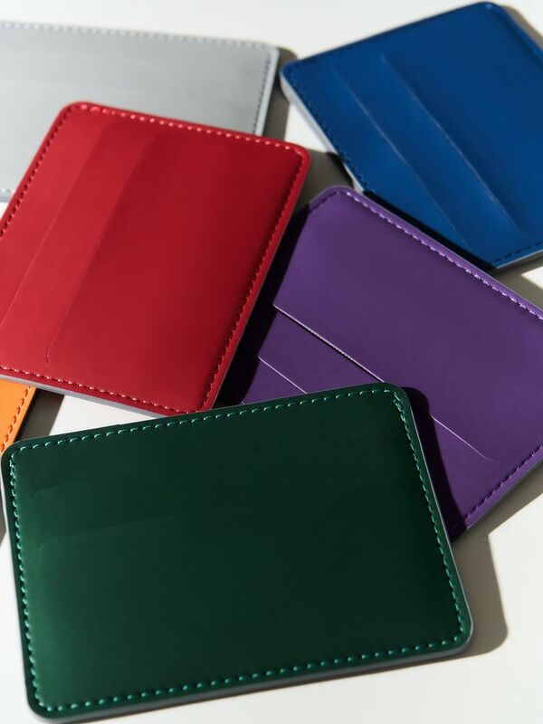 Чехол для карточек Shall Simple, зеленый арт.19095.90