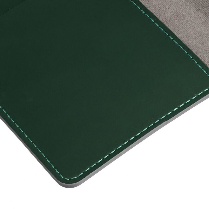 Обложка для паспорта Shall Simple, зеленый арт.19096.90