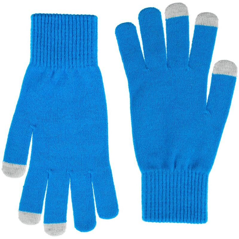 Перчатки сенсорные Urban Flow, ярко-голубые арт.16664.42