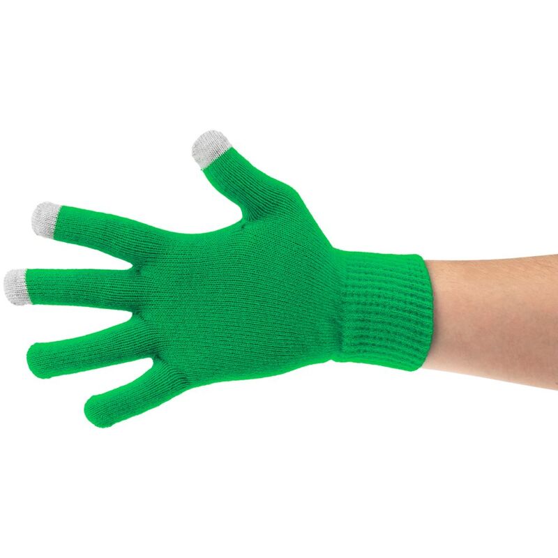 Перчатки сенсорные Urban Flow, зеленые арт.16664.90