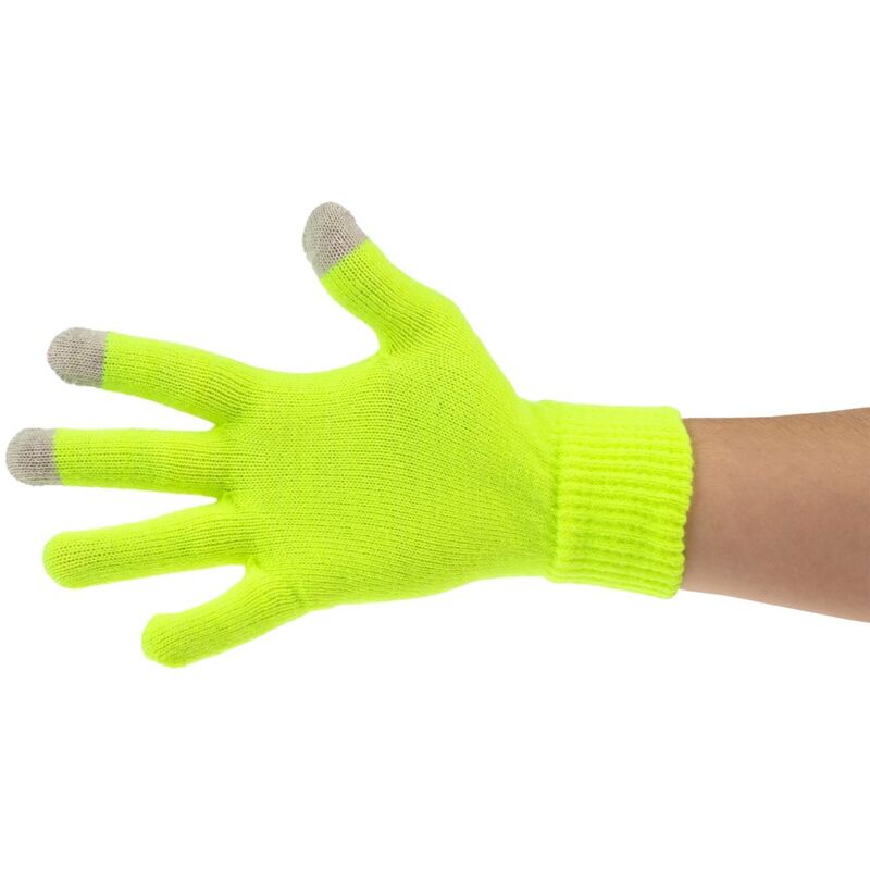 Перчатки сенсорные Urban Flow, салатовые неон арт.16664.94
