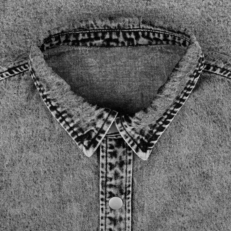 Куртка джинсовая O3, серая арт.17404.10