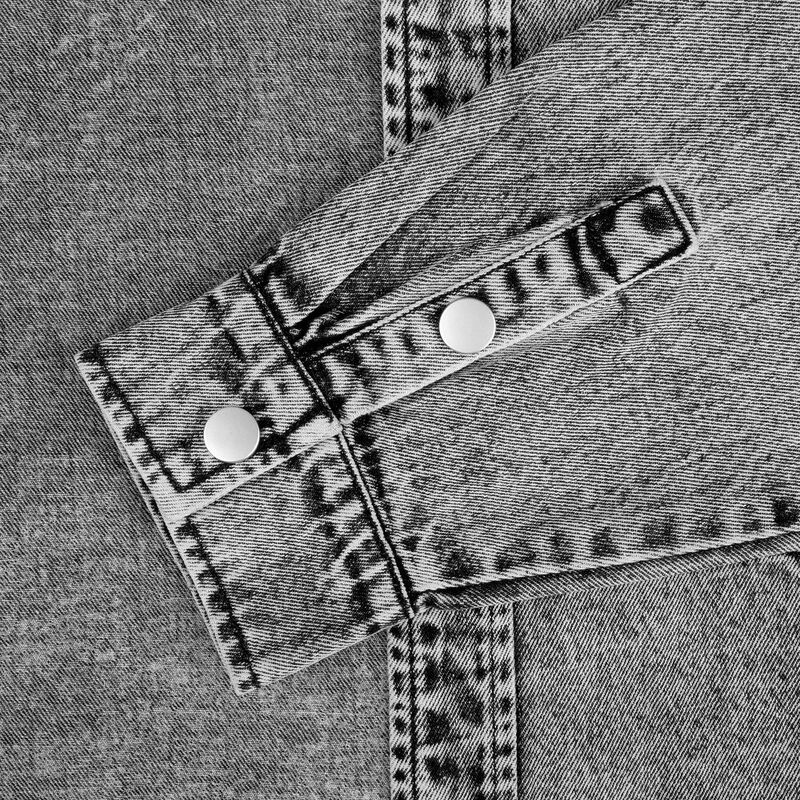 Куртка джинсовая O3, серая арт.17404.10