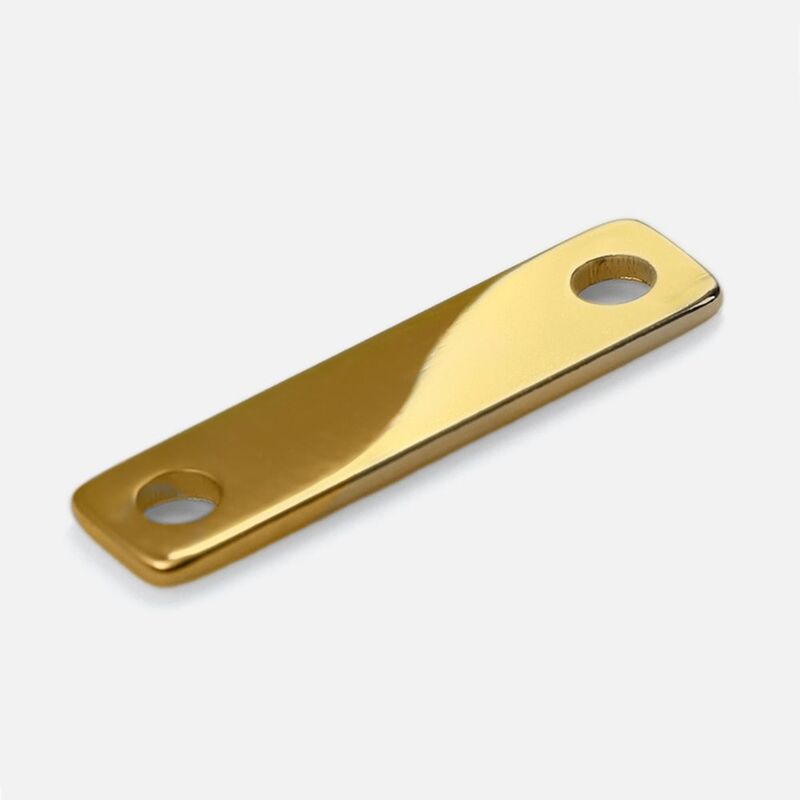 Шильдик металлический Alfa Liten, золотистый глянцевый арт.13844.01