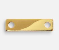 Шильдик металлический Alfa Liten, золотистый глянцевый арт.13844.01