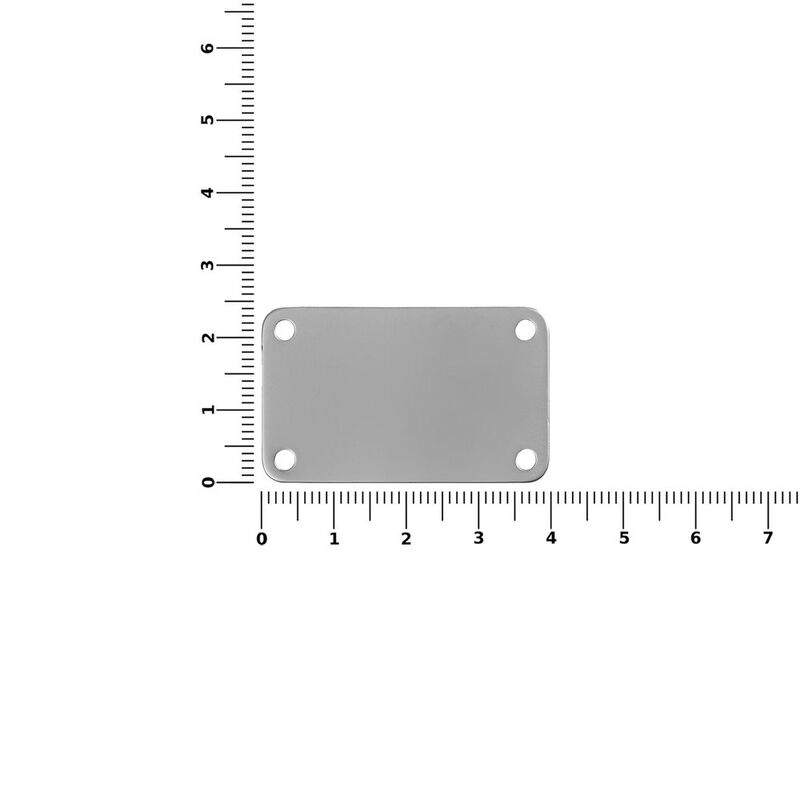 Шильдик металлический Furo, серебристый арт.19724.10