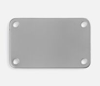 Шильдик металлический Furo, серебристый арт.19724.10